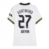 Camiseta Borussia Dortmund Karim Adeyemi #27 Tercera Equipación Replica 2024-25 para mujer mangas cortas